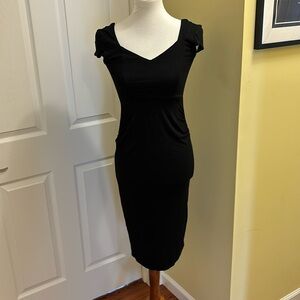 ASOS Maternity Midi Black Dress